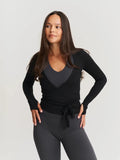 Soft Ballet Wrap Top Sisterly Tribe BEBE Concept 