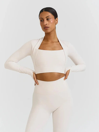 Softsculpt Bolero Long Sleeve Top Sisterly Tribe BEBE Concept 