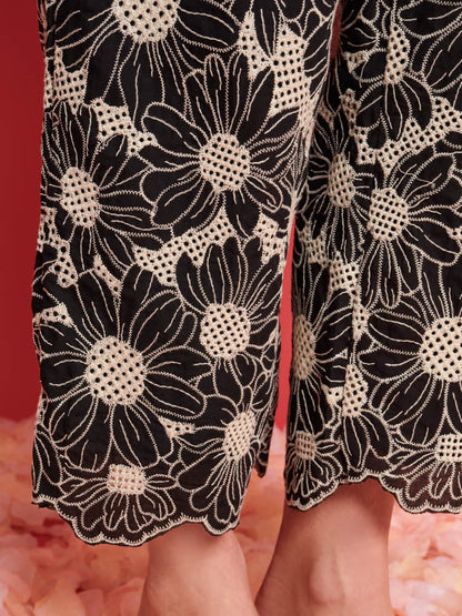 OUTLET Spodnie Flower Haze Wide Leg | rozm. XS bébé concept BEBE Concept 