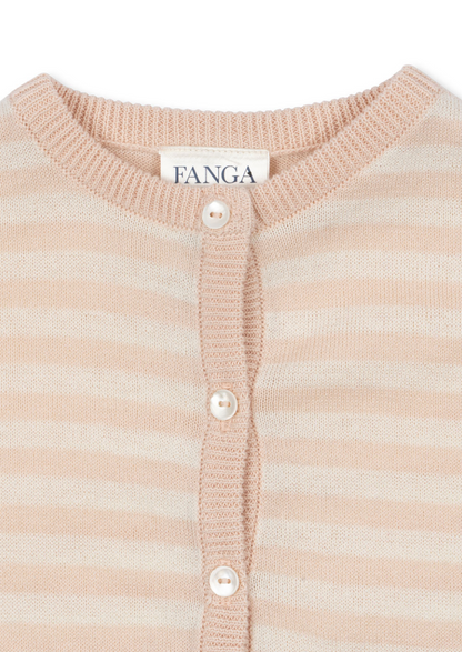 Fanga Venti knit cardigan CAMEO ROSE