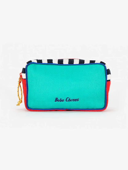 Color block cotton pouch Bobo Choses BEBE Concept 