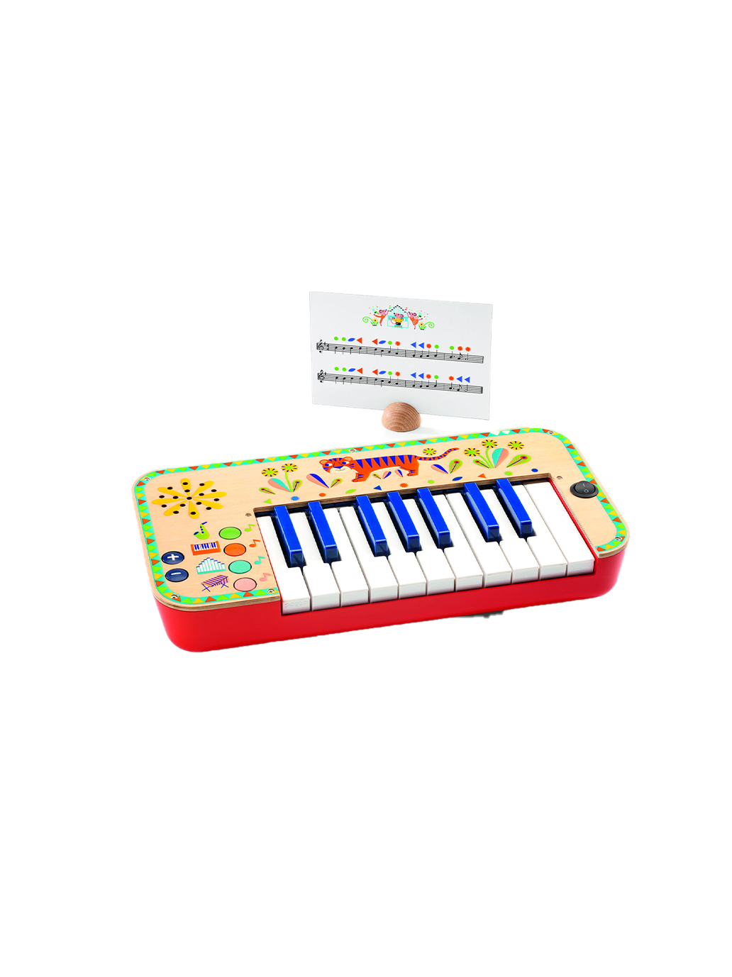 drewniane pianinko syntezator Djeco BEBE Concept 