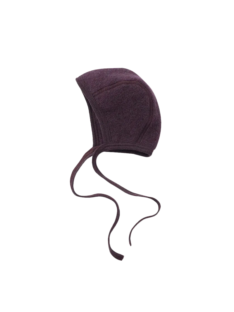 ciepła bonetka z wełny merino Engel Natur BEBE Concept 