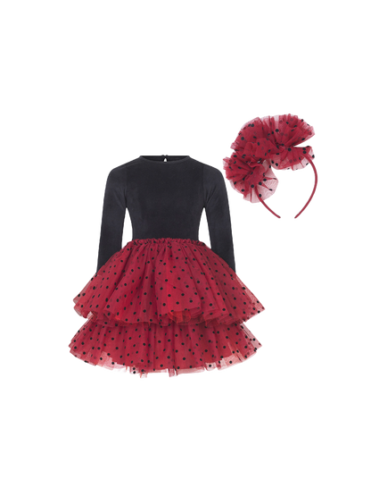 Przebranie tancerki flamenco z opaską Konges Slojd BEBE Concept 
