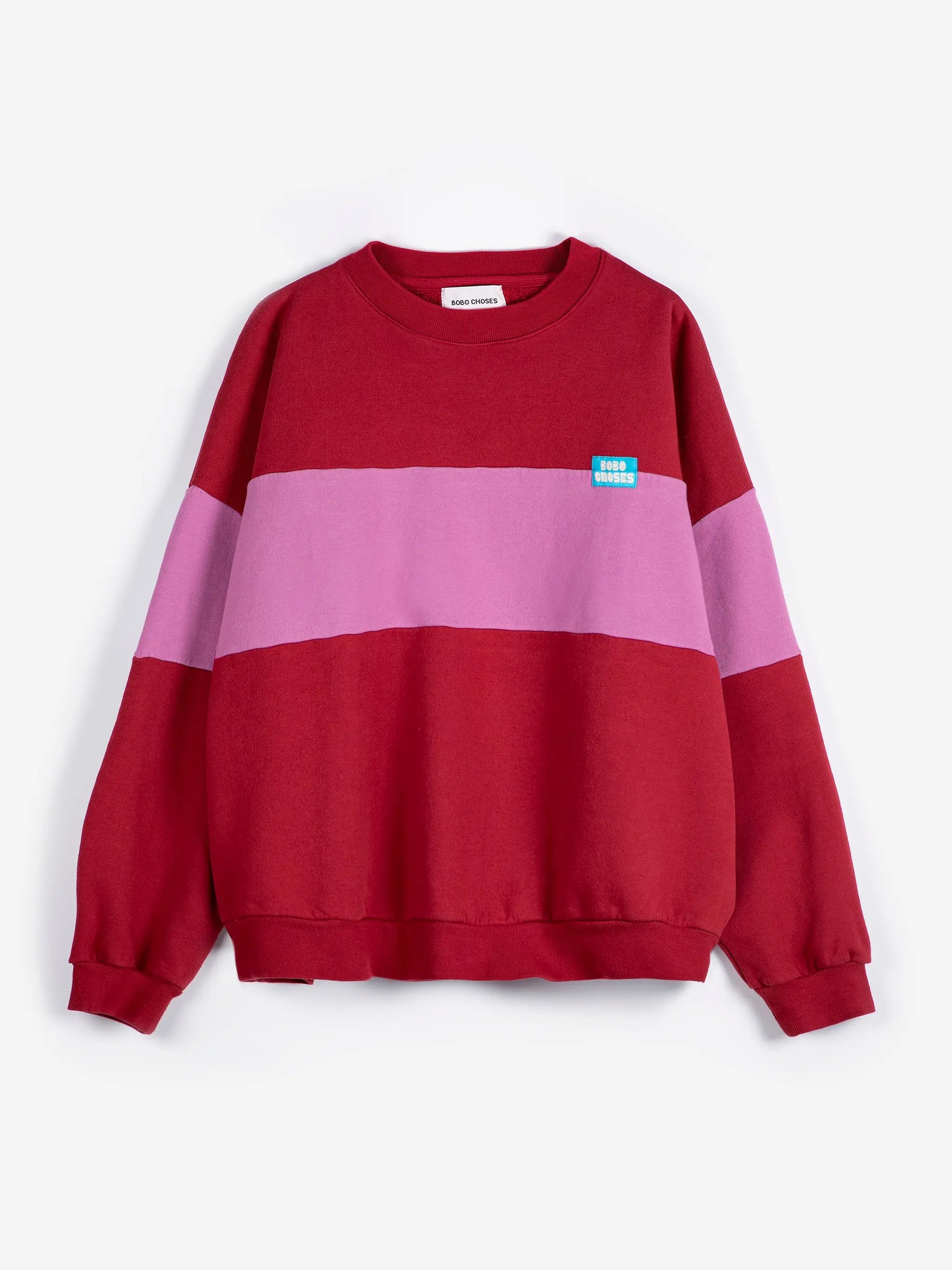 Color block relaxed sweatshirt Bobo Choses BEBE Concept 