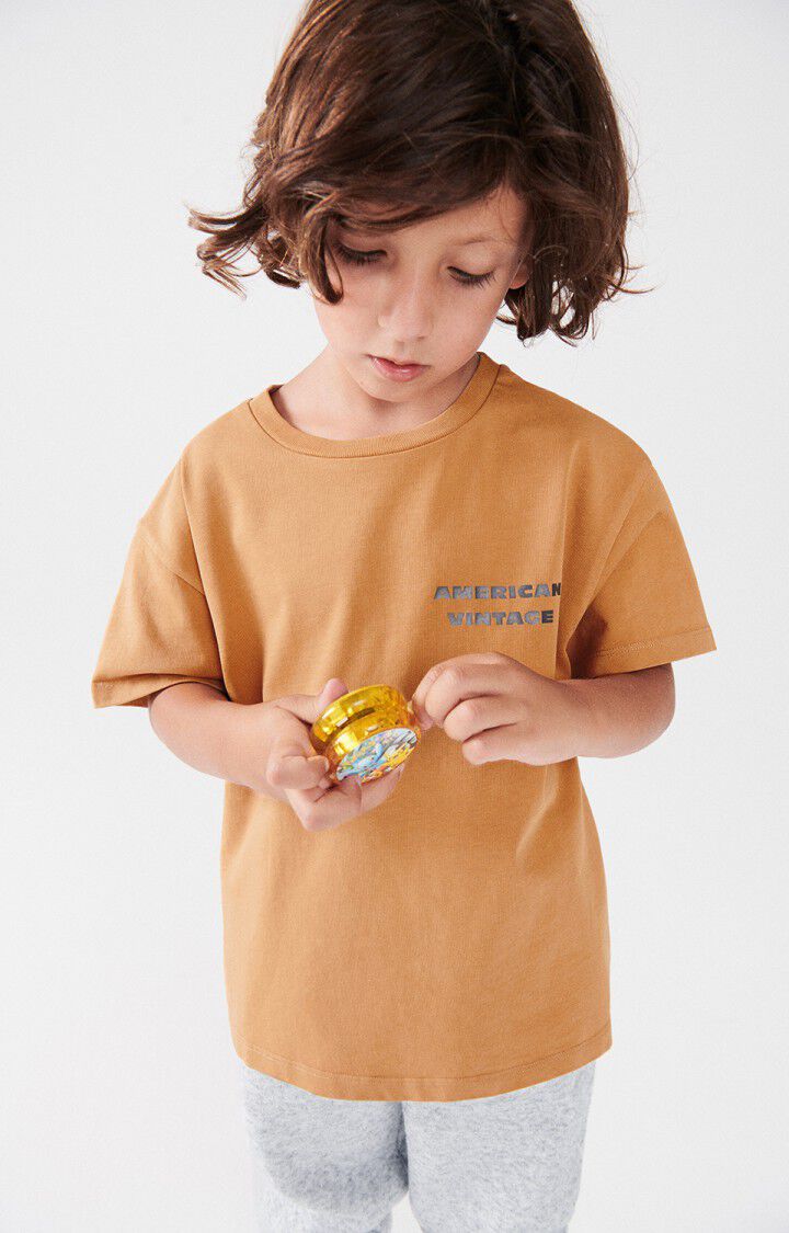 Bawełniany t-shirt basic Fizvalley Kids American Vintage BEBE Concept 