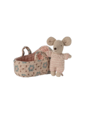 Mała myszka z nosidełkiem Maileg BEBE Concept 