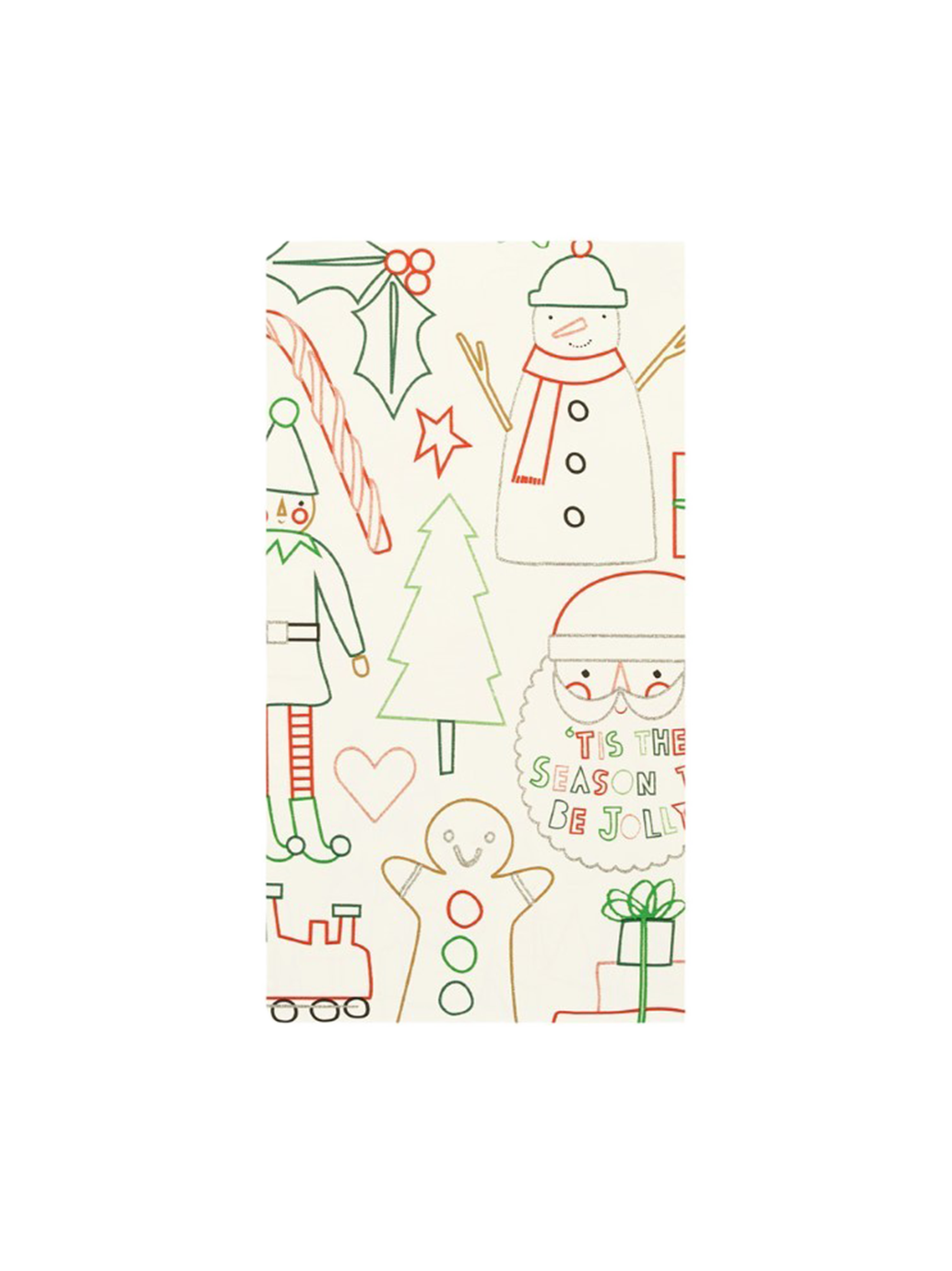 Papierowy obrus do kolorowania Meri Meri BEBE Concept 