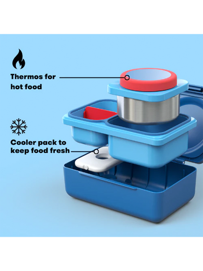OmieBox UP lunchbox z termosem i przegródkami OMIE BEBE Concept 