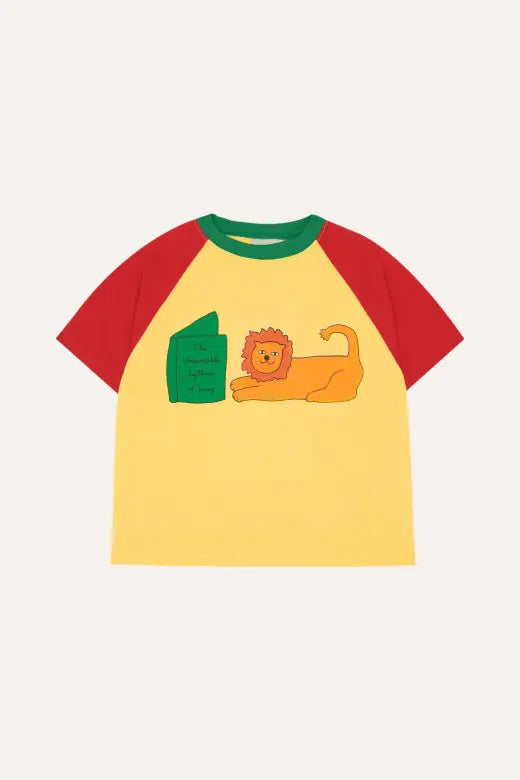 Reading Lion Tshirt The Campamento BEBE Concept 