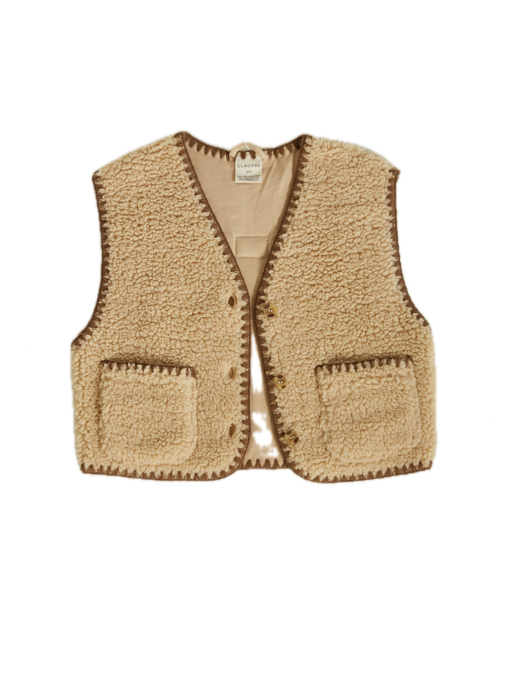 Kamizelka Amos Sand Folk Gilet Claude&Co BEBE Concept 