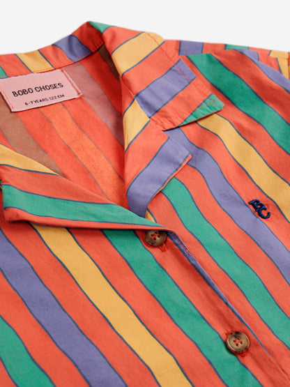 Koszulka Multicolor Stripes shirt Bobo Choses BEBE Concept 
