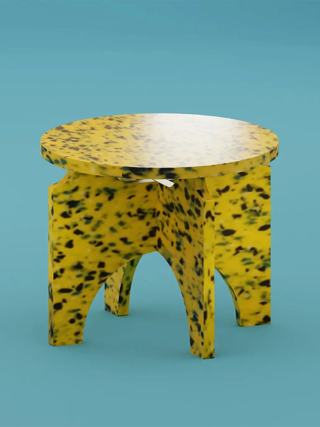 Stołek z eko tworzywa Round Stool Tiny M1N1 Minimono BEBE Concept 