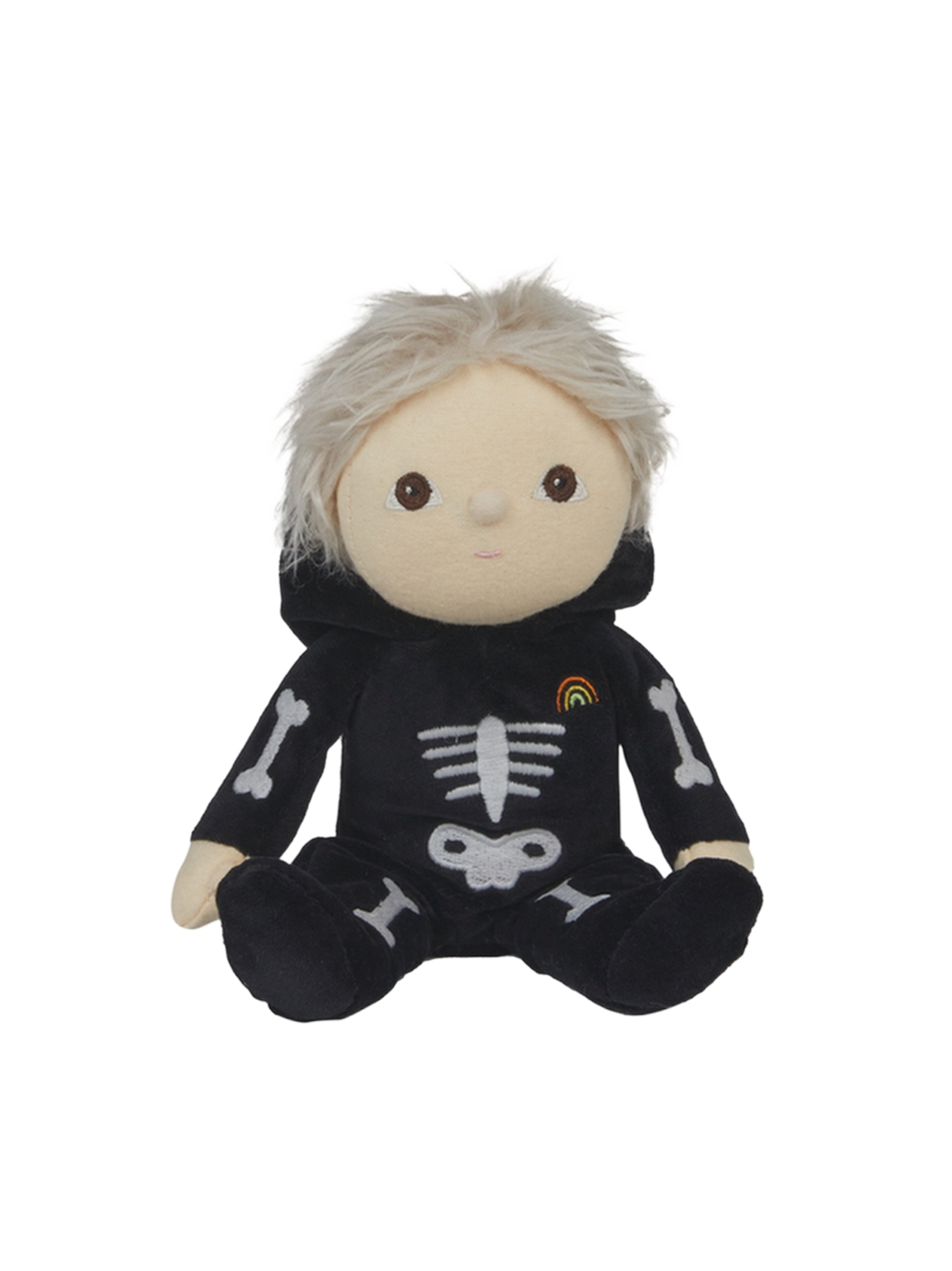 Miękka laleczka Dinky Dinkum Halloween Skeleton Olli Ella BEBE Concept 