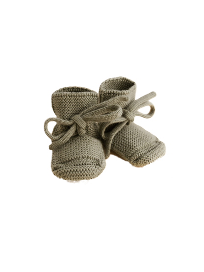 miękkie buciki z wełny merino Hvid BEBE Concept 