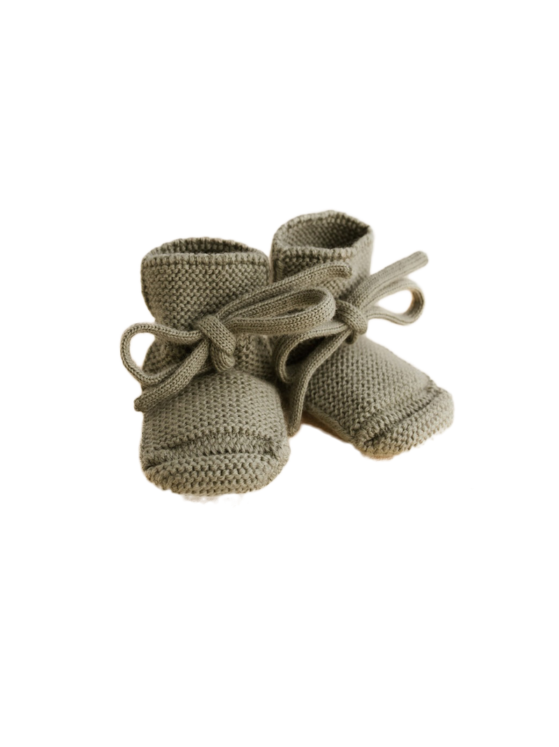 miękkie buciki z wełny merino Hvid BEBE Concept 