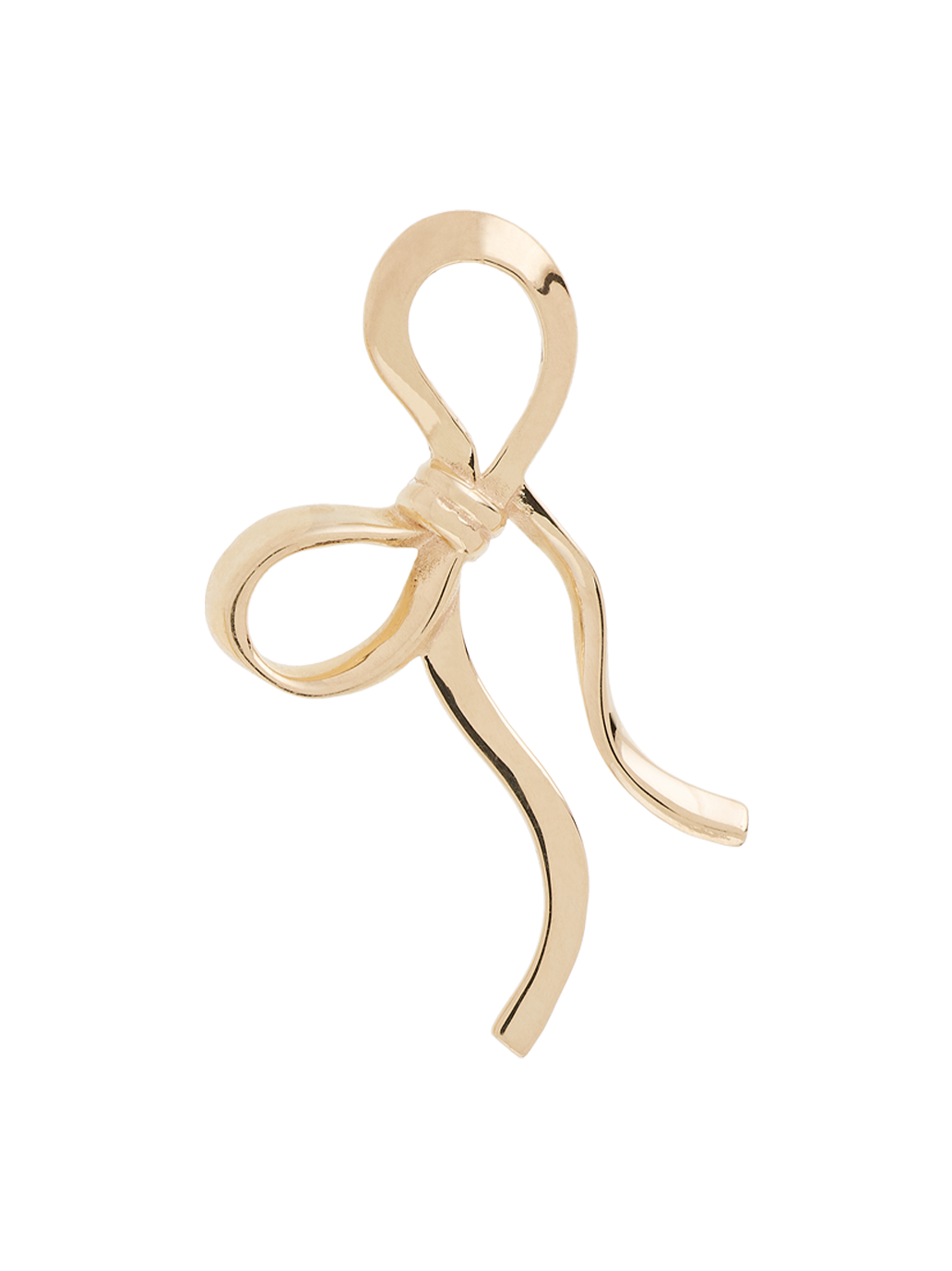 Złota zawieszka Queen's Bow Charm Anna + Nina BEBE Concept 