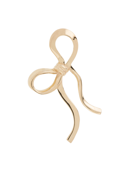 Złota zawieszka Queen's Bow Charm Anna + Nina BEBE Concept 