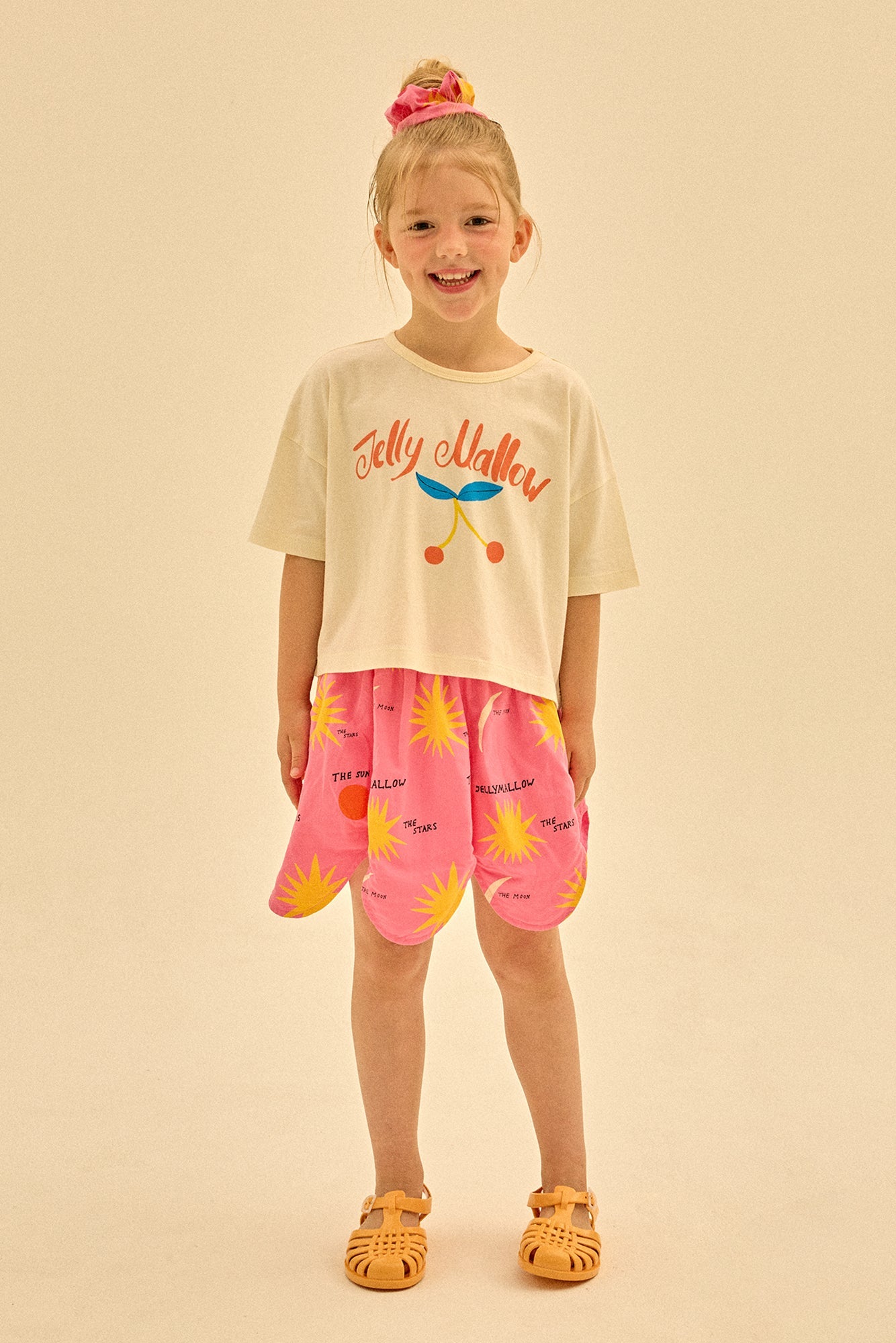 Koszulka Cherry Cropped T-shirt Jelly Mallow BEBE Concept 