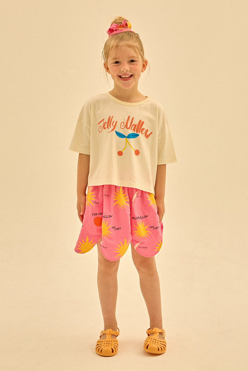 Koszulka Cherry Cropped T-shirt Jelly Mallow BEBE Concept 