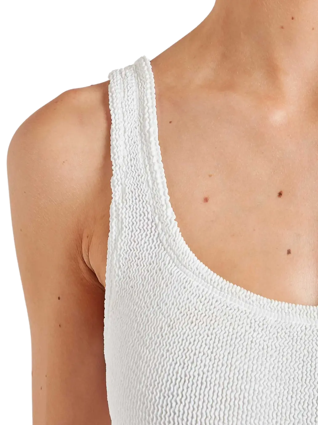 Jednoczęściowy kostium kąpielowy Square Neck Hunza G BEBE Concept 