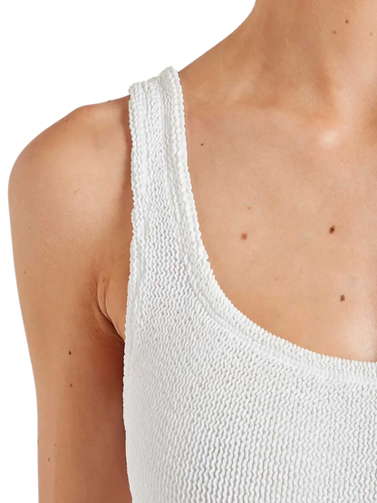 Jednoczęściowy kostium kąpielowy Square Neck Hunza G BEBE Concept 