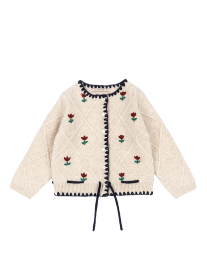 Wełniany Sweter Iska Cardigan Konges Slojd BEBE Concept 