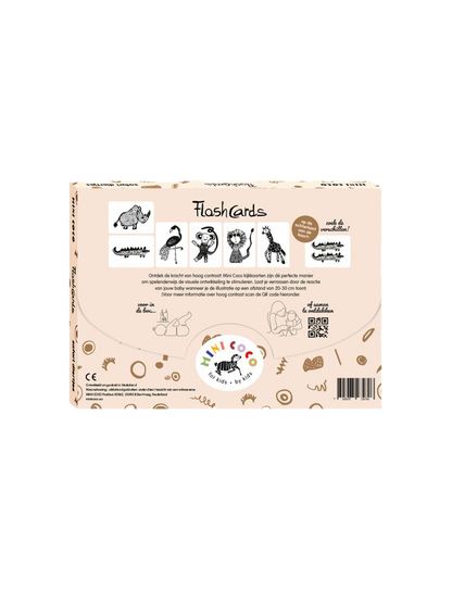 Karty kontrastowe dla niemowląt Mini Coco BEBE Concept 
