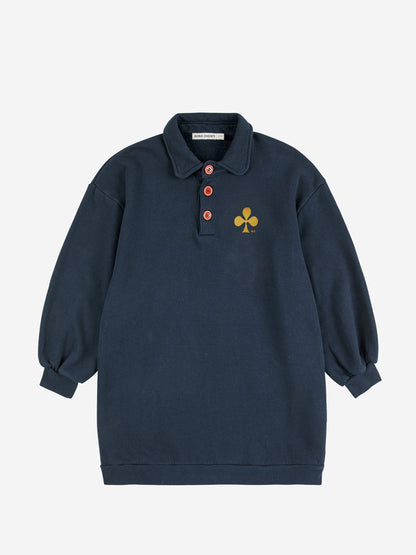Clover polo sweatshirt dress Kids Bobo Choses BEBE Concept 