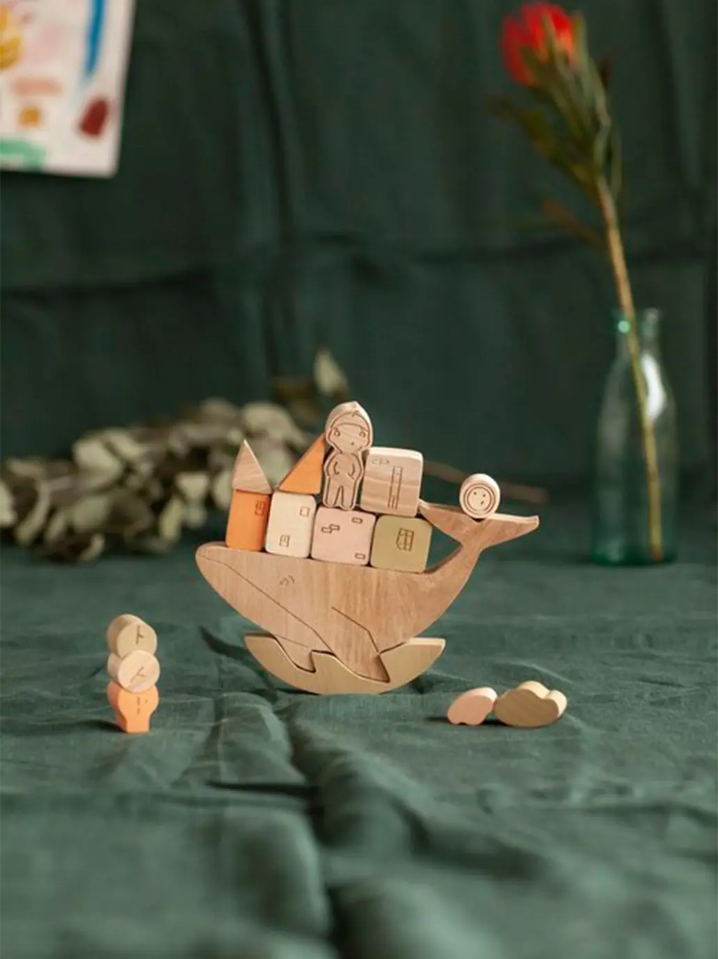 równoważnia Wieloryb babai BEBE Concept 