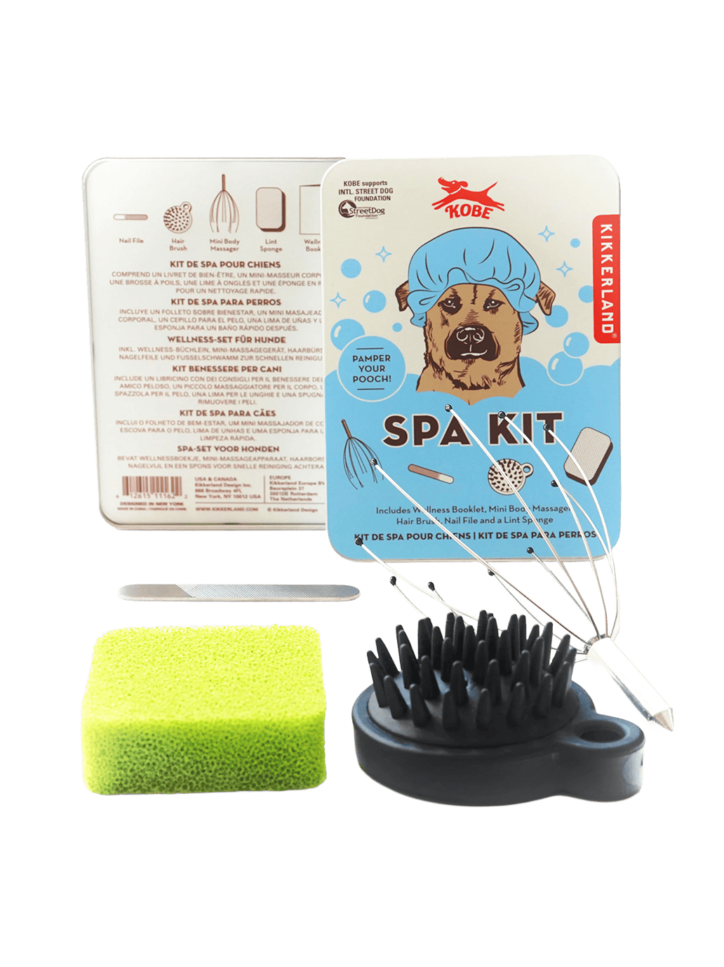 Zestaw dla psa Kobe Dog Spa Kit Kikkerland BEBE Concept 