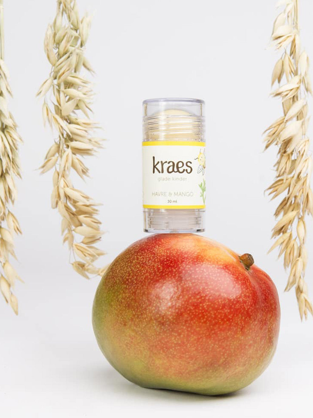 Naturalny sztyft na mróz i podrażnienia Owies & Mango Kraes BEBE Concept 