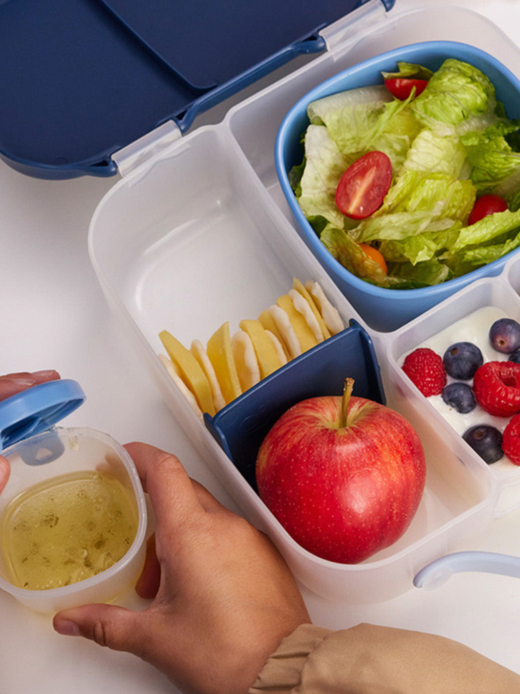 Duży szczelny lunchbox z przegródkami B.Box BEBE Concept 