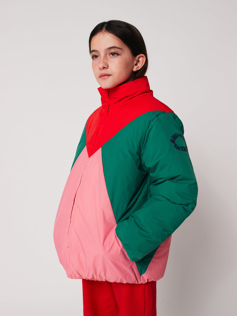 Tic Tac Toe color block anorak Kids Bobo Choses BEBE Concept 