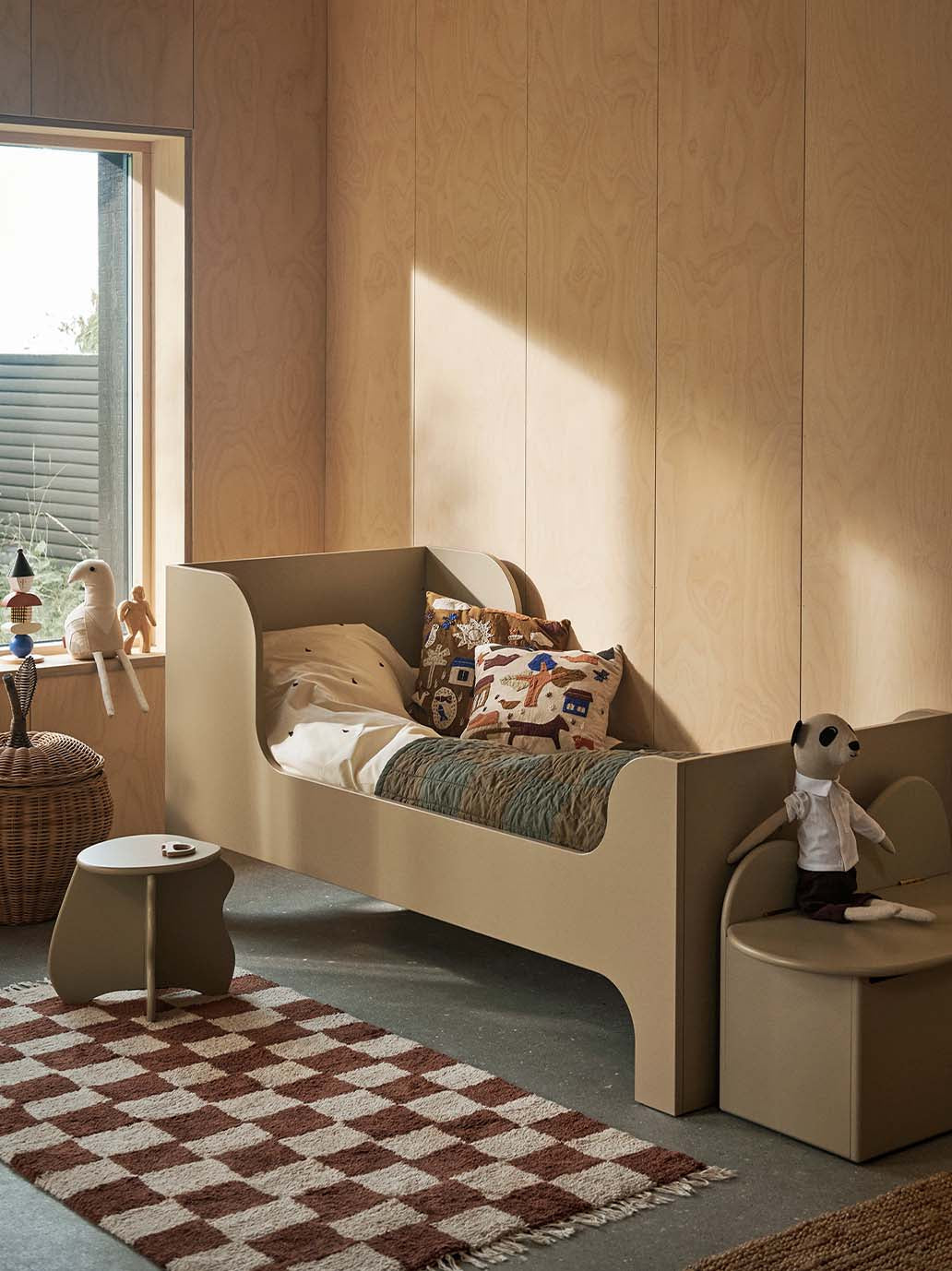 Bawełniany dywan Mara washable rug Ferm Living BEBE Concept 