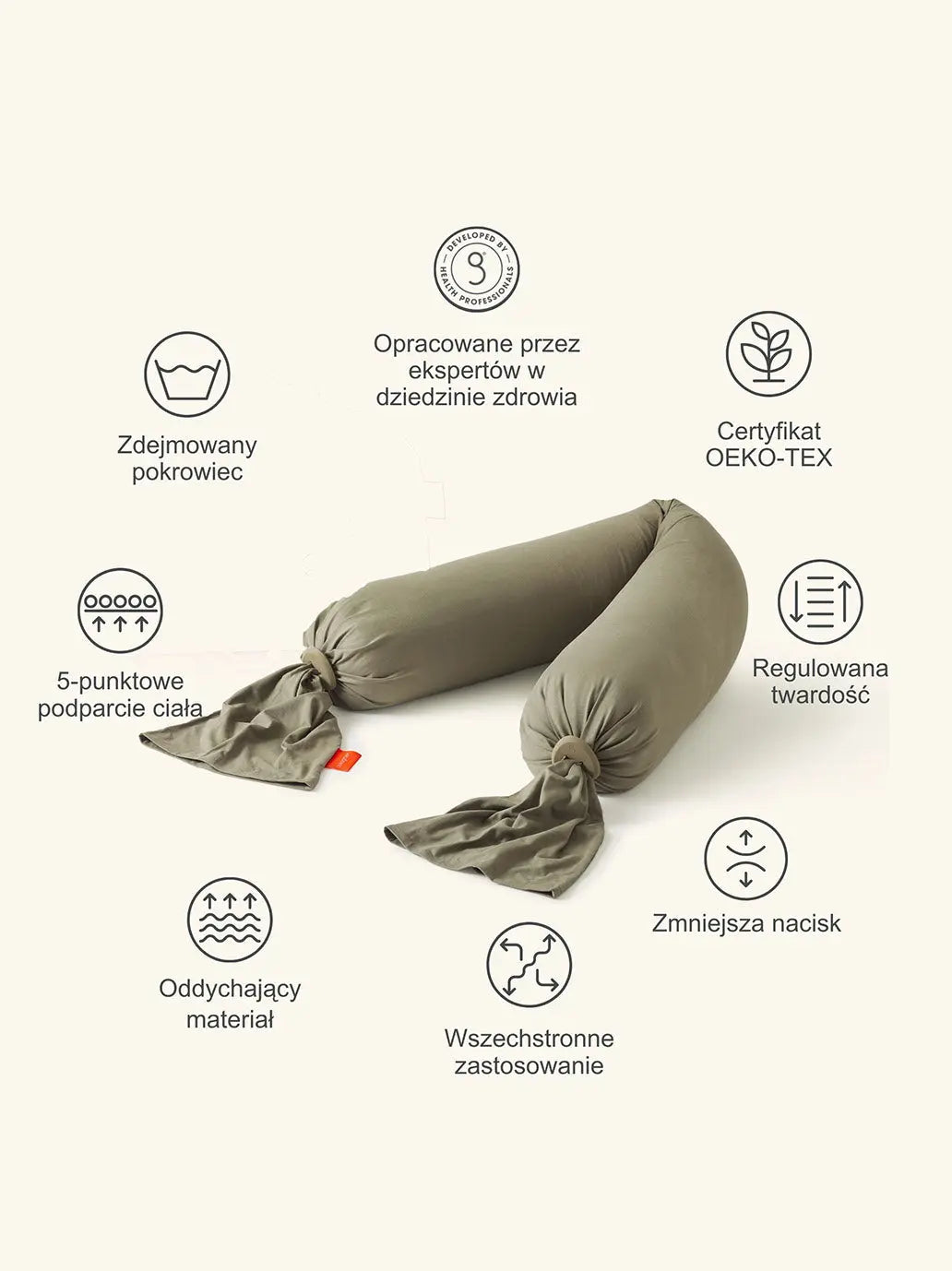 Poduszka ciążowa Pregnancy Pillow bbhugme BEBE Concept 