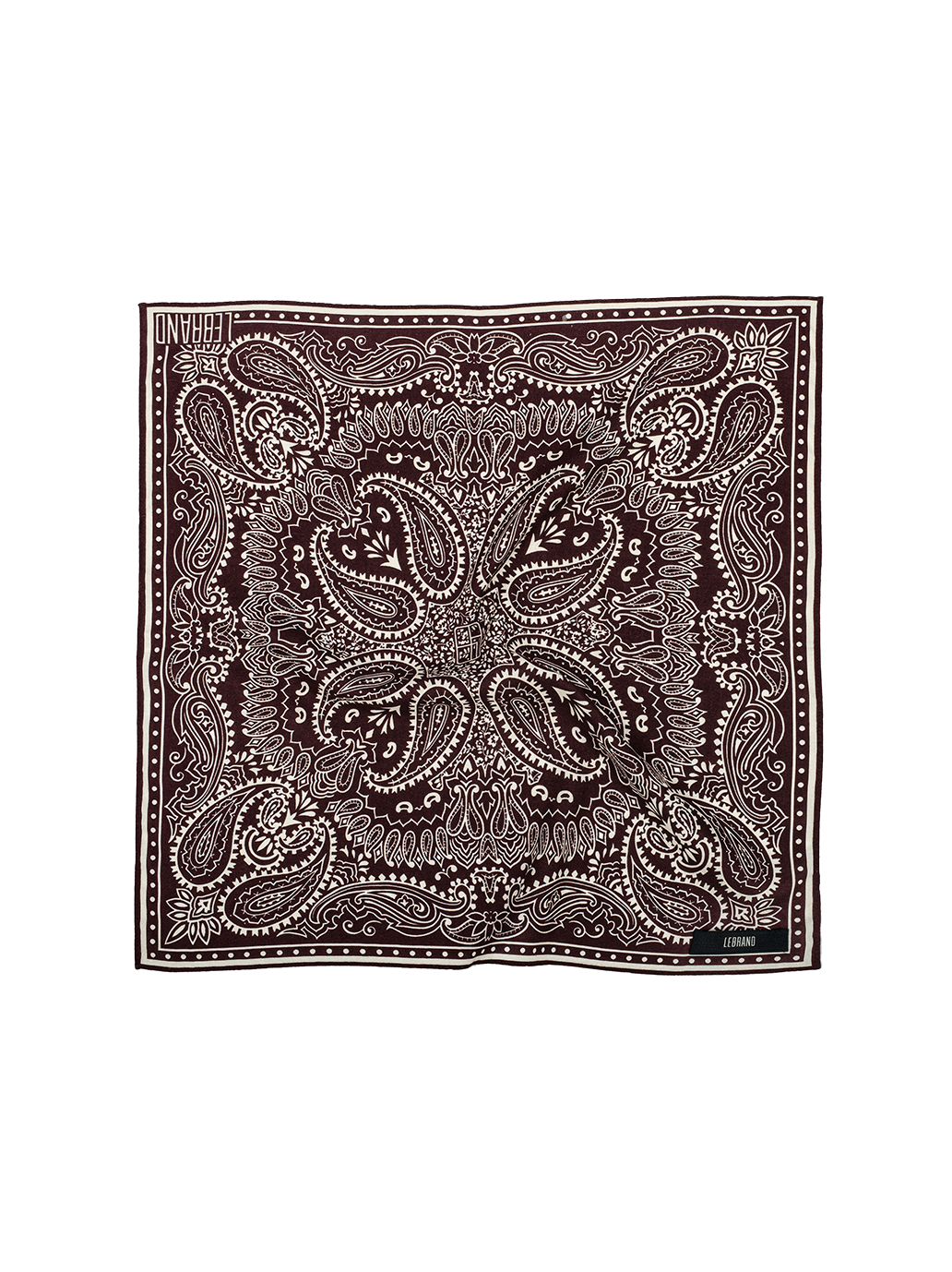 Mini sciarpa bandana BURGUNDY