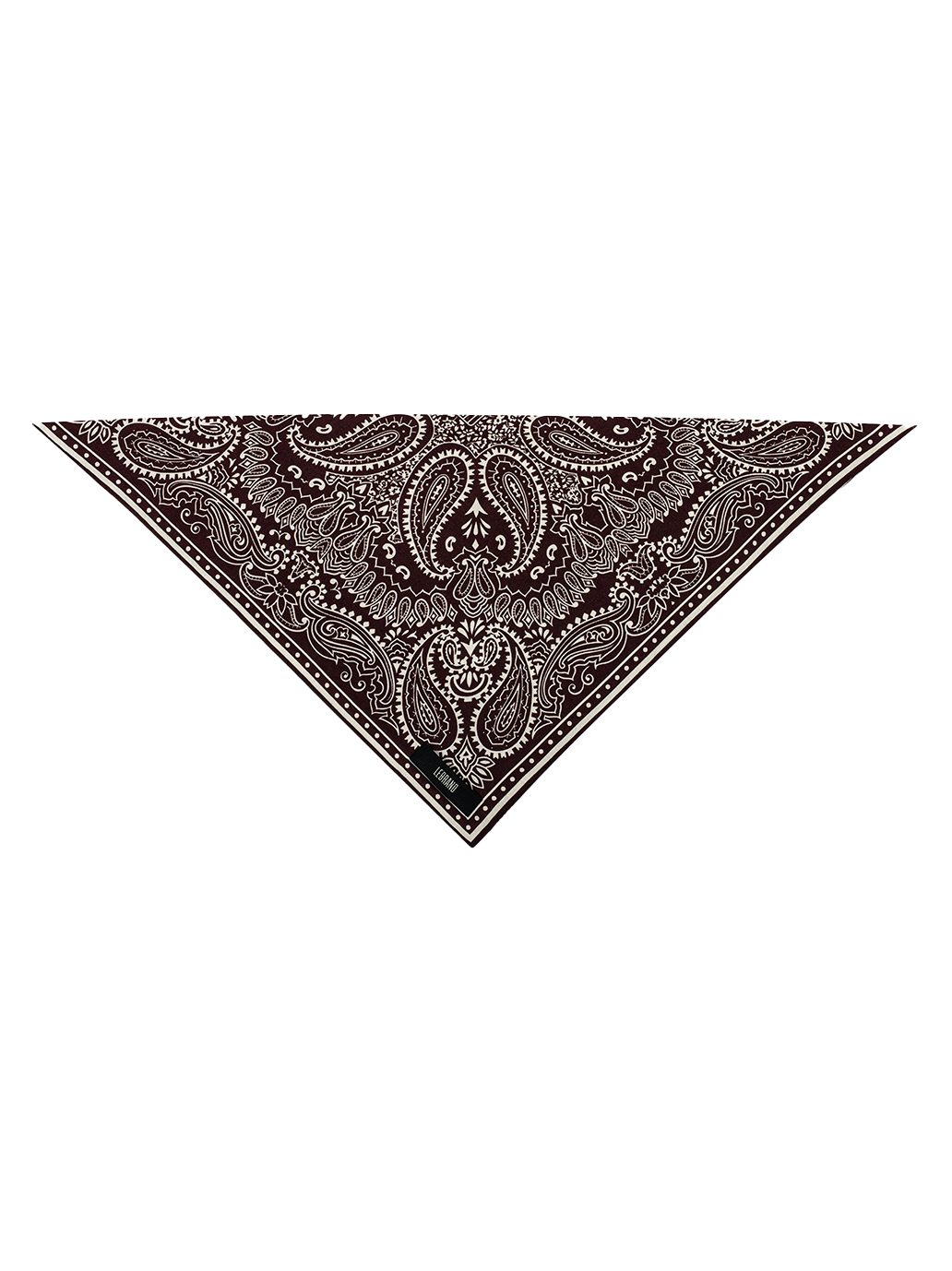 Mini-Bandana-Schal BURGUNDY