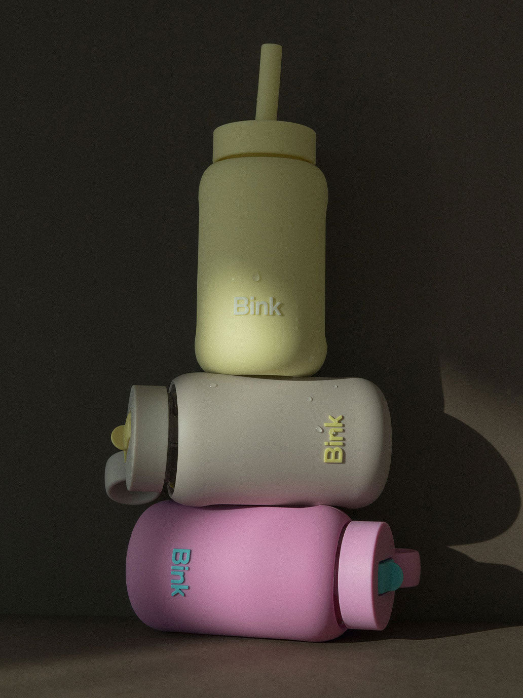 Szklana butelka Bink Kids Bottle BUBBLEGUM