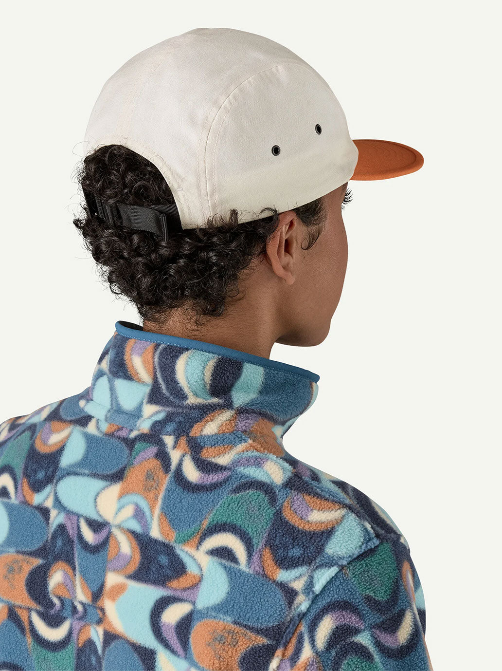 Cappello Maclure con etichetta P-6 BIRCH WHITE W/ROCK MELON