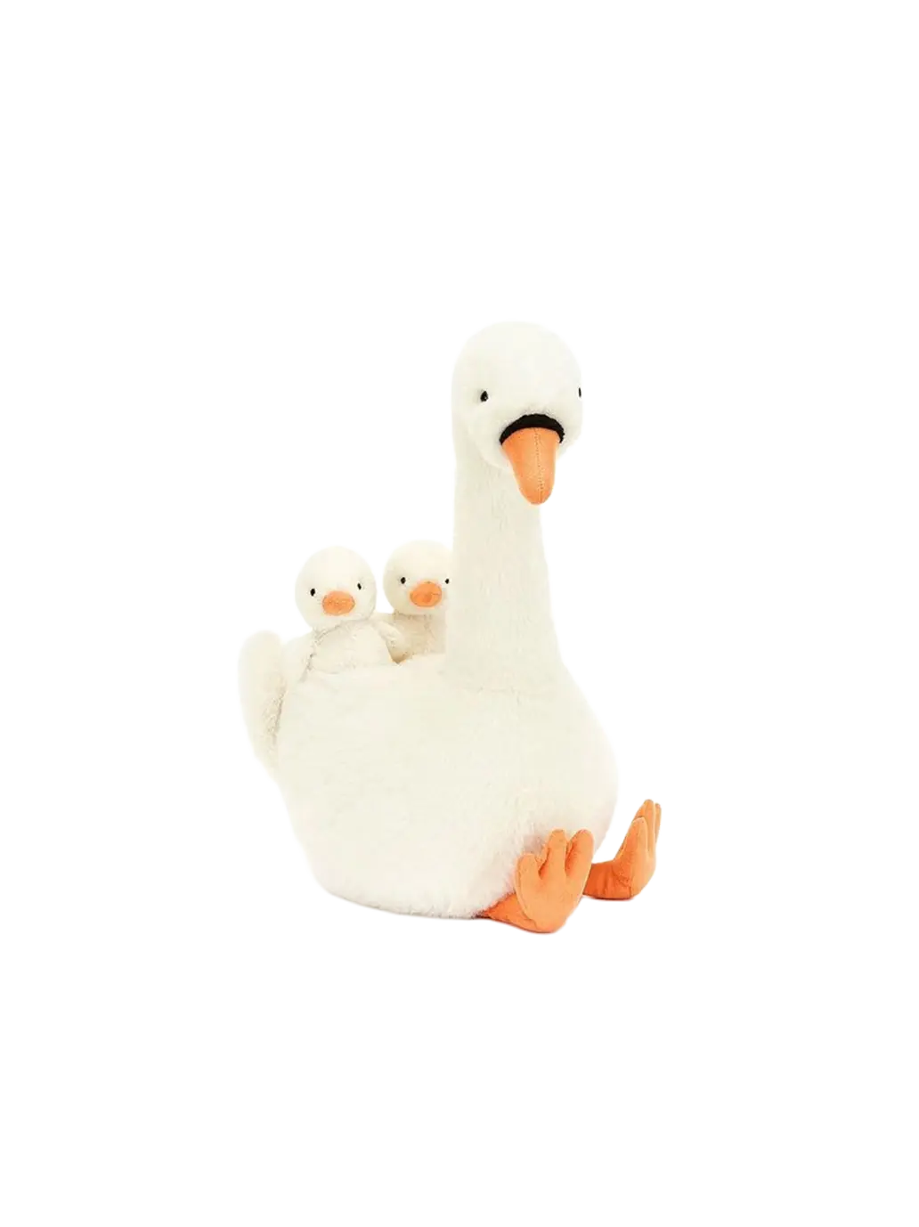 Miękka przytulanka Łabędź z młodymi Jellycat BEBE Concept 