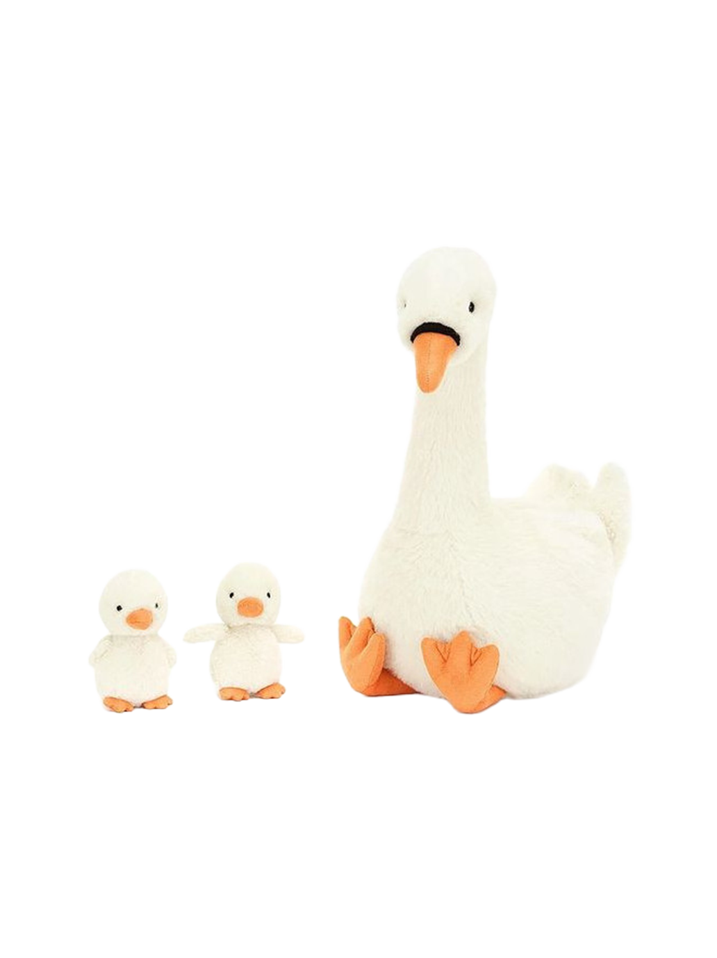 Miękka przytulanka Łabędź z młodymi Jellycat BEBE Concept 