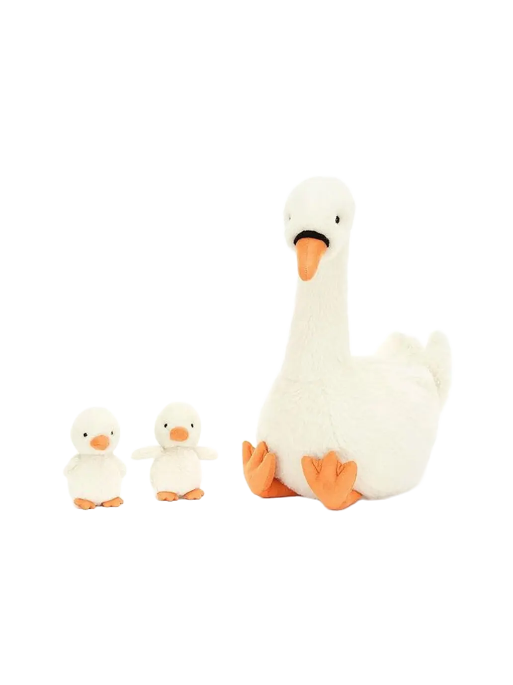 Miękka przytulanka Łabędź z młodymi Jellycat BEBE Concept 