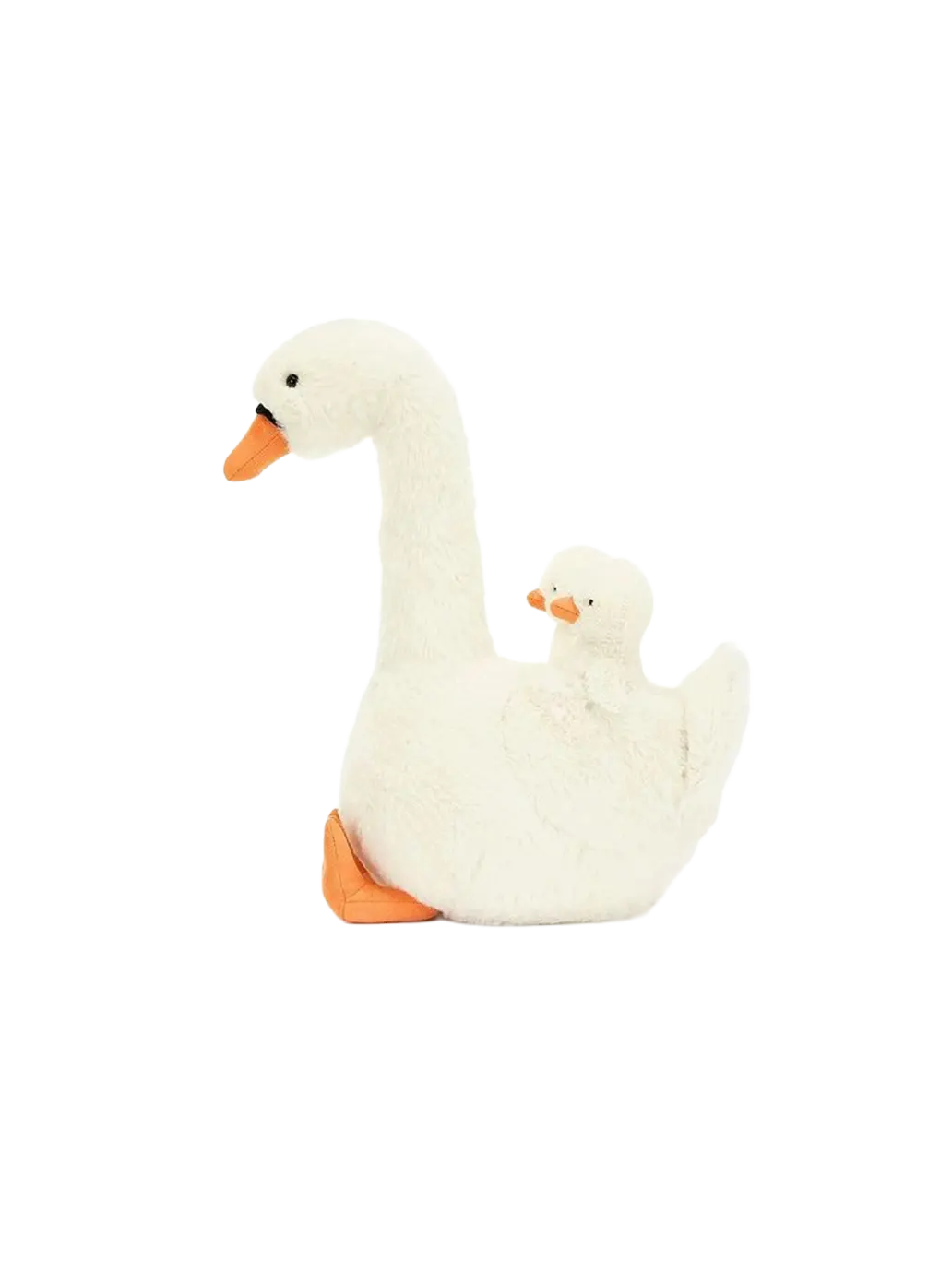 Miękka przytulanka Łabędź z młodymi Jellycat BEBE Concept 