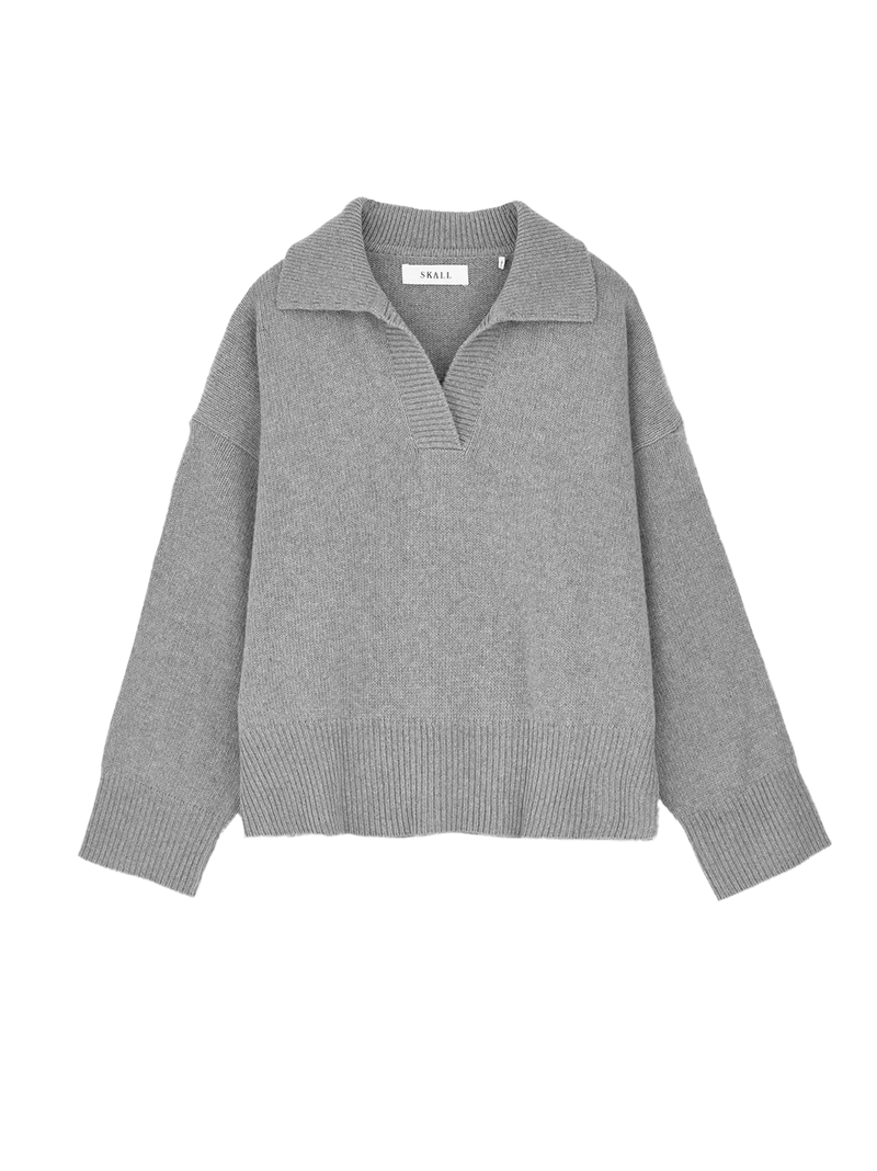 Dean V-neck Merino Jumper SKALL STUDIO BEBE Concept 
