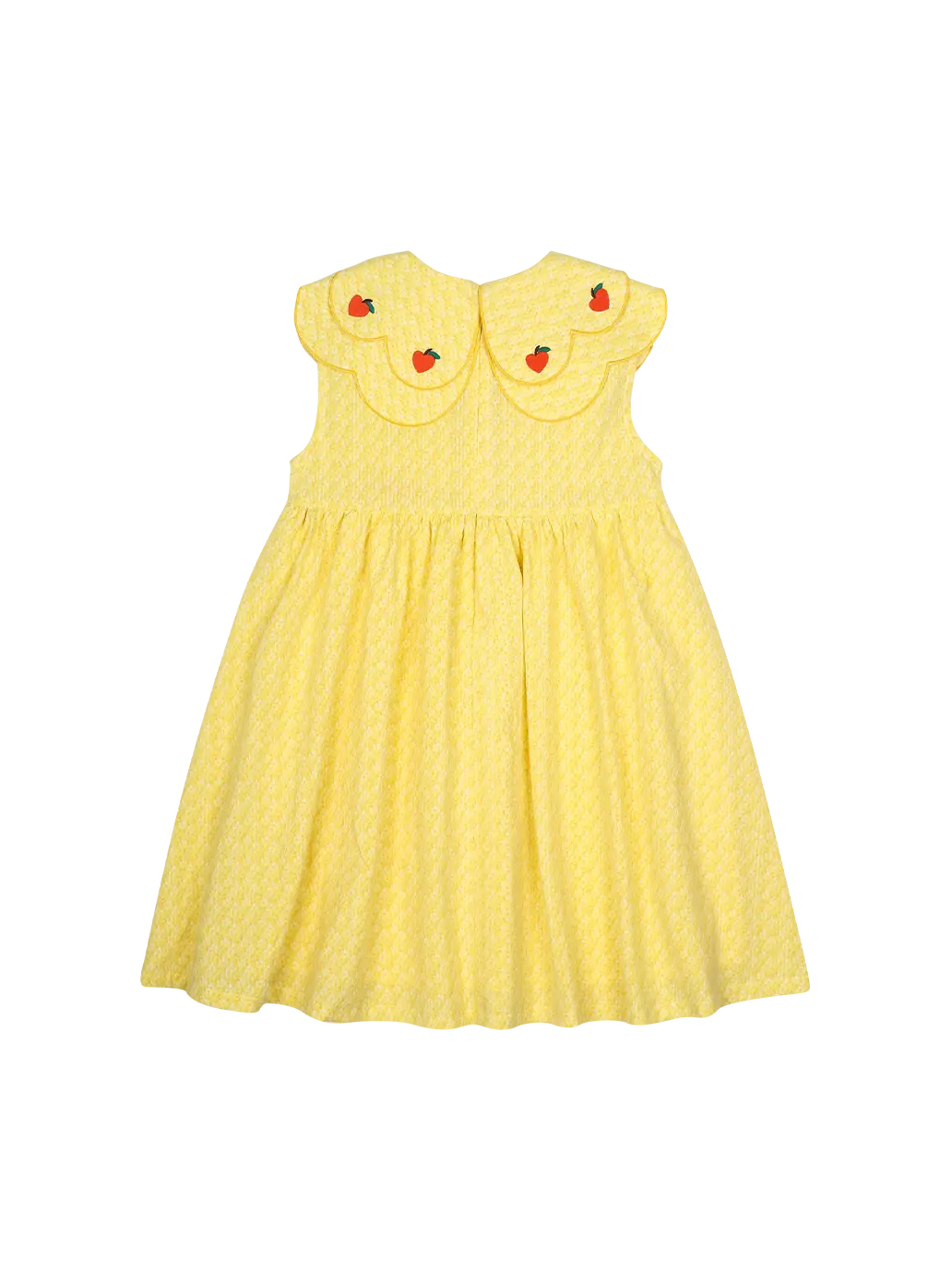 Heart Cherry Scallap Dress Jelly Mallow BEBE Concept 