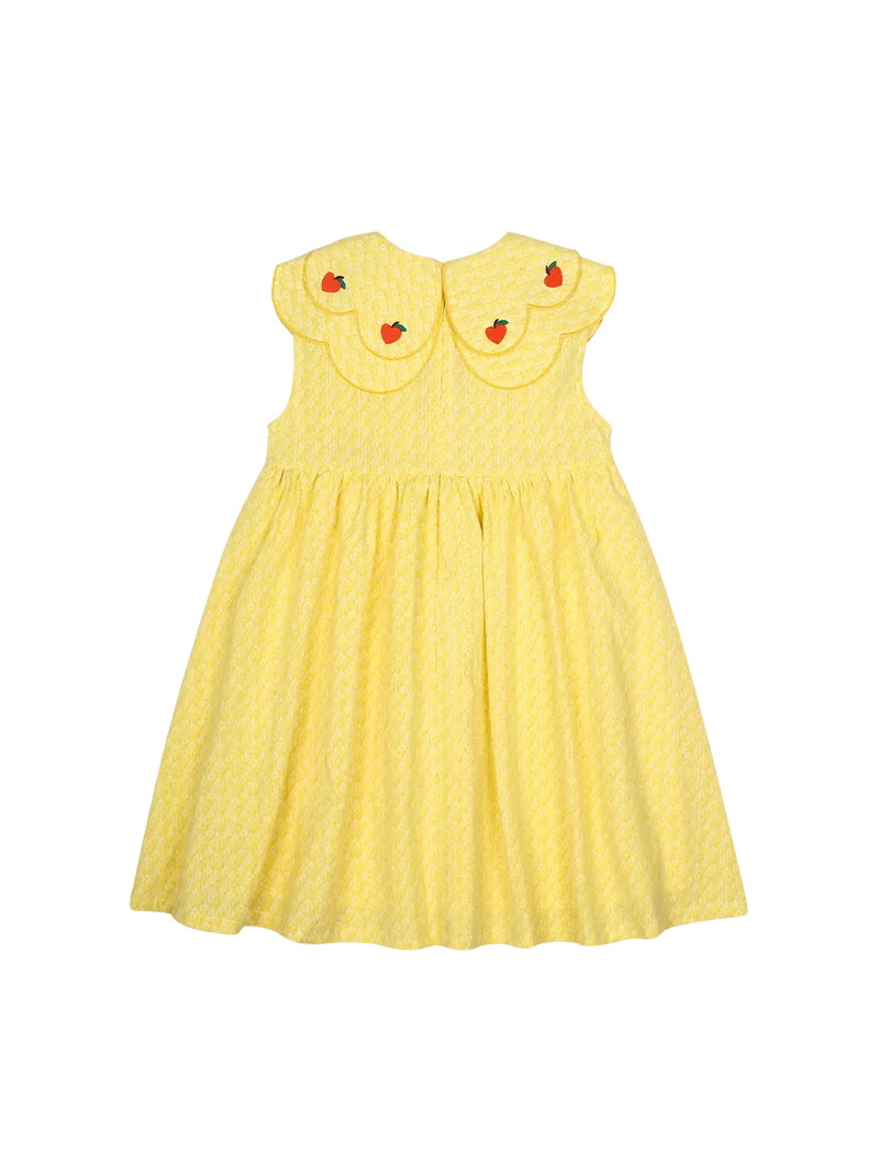 Heart Cherry Scallap Dress Jelly Mallow BEBE Concept 