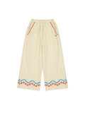 Apple Flower Wide Pants Jelly Mallow BEBE Concept 