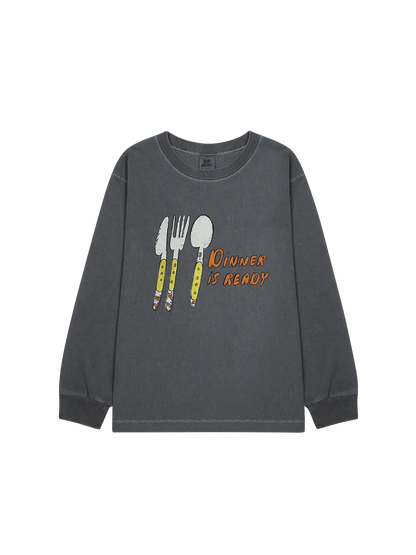 Dinner Pigment Longsleeve T-shirt Jelly Mallow BEBE Concept 
