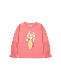 Eggflower Frill Longsleeve T-shirt Jelly Mallow BEBE Concept 